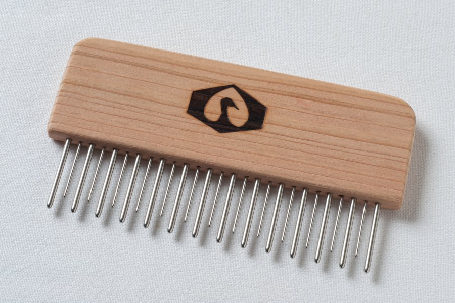 Tsurukame-marked Beauty Comb